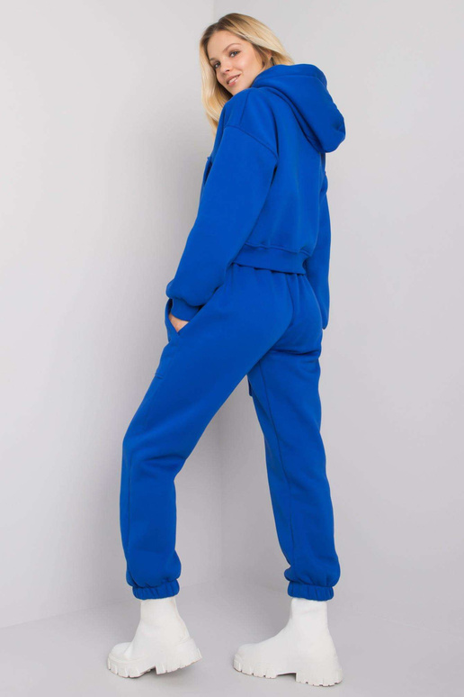 Tmavě modrá souprava bavlněných...