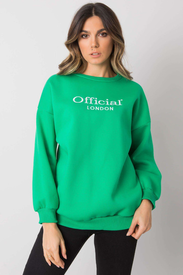 Zelená mikina bez kapuce... 2