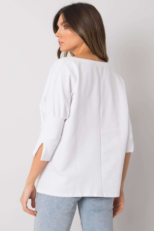 Bílá volná halenka Hassina