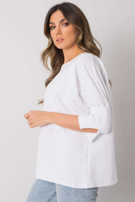 Bílá volná halenka Hassina