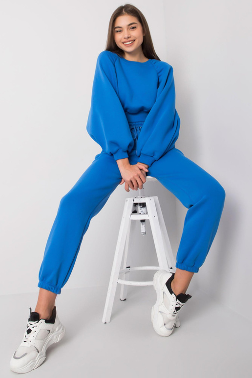 Tmavě modrá dámská dvoudílná sada...