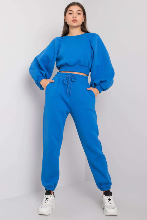 Tmavě modrá dámská dvoudílná sada...