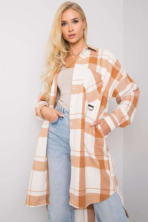 Camel dlouhá dámská košile Tiannah