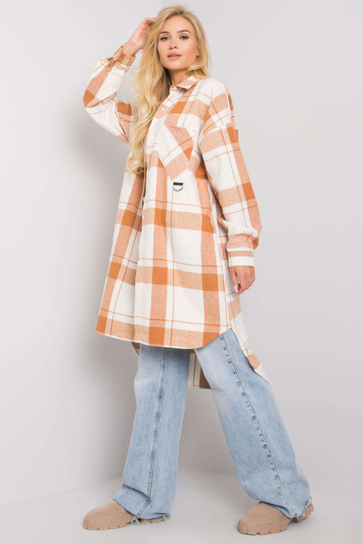 Camel dlouhá dámská košile Tiannah