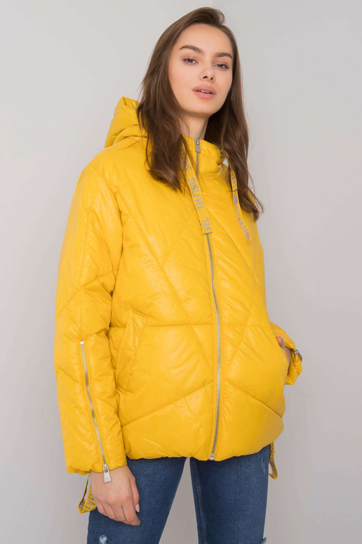 Žlutá prošívaná zimní bunda COIMBRA...