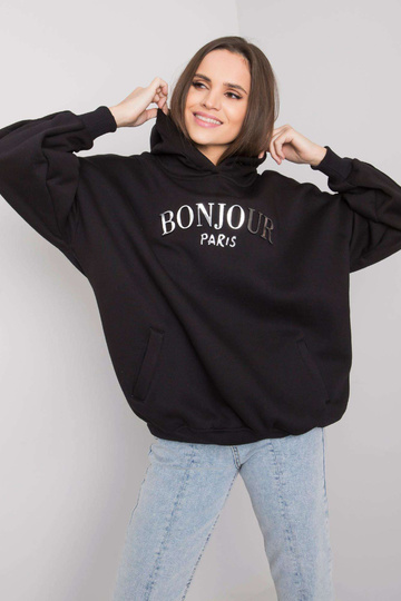 Černá mikina Lille RUE PARIS