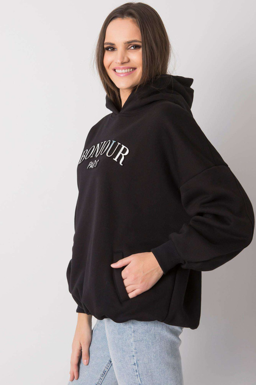 Černá mikina Lille RUE PARIS