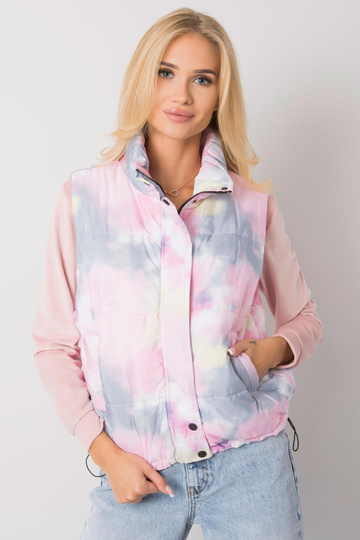 Šedorůžová dámská prošívaná...