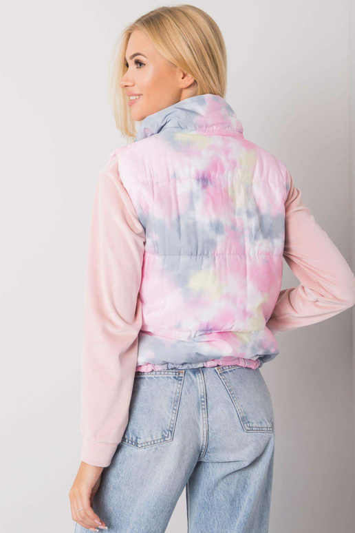 Šedorůžová dámská prošívaná vesta Roonie Šedorůžová dámská prošívaná vesta Roonie