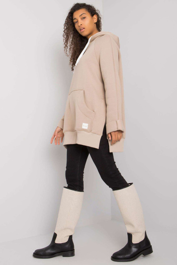 Béžová klokaní mikina Arno...