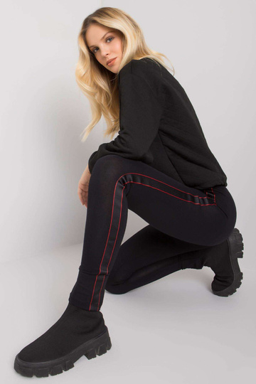 Černé legíny s pruhy Emma... 2