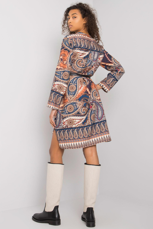 Tmavě modré šaty s potiskem Vancouver