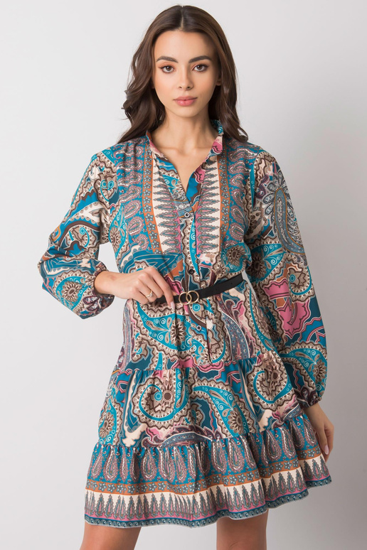 Námořní šaty s potiskem Milah