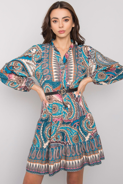 Námořní šaty s potiskem Milah