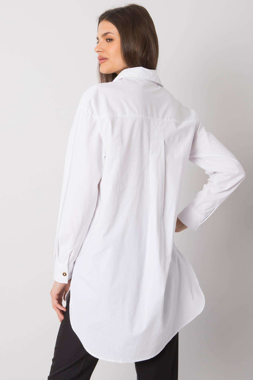 Bílá bavlněná košile Terra