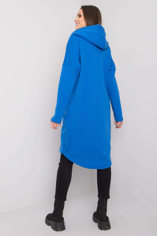 Tmavě modrá dlouhá mikina pro ženy Tabby