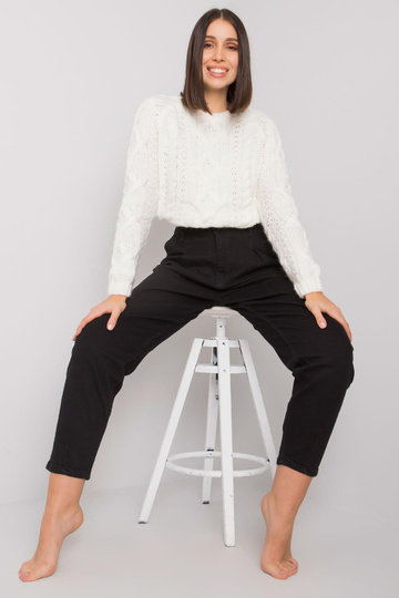 Černé kalhoty mom jeans... 2