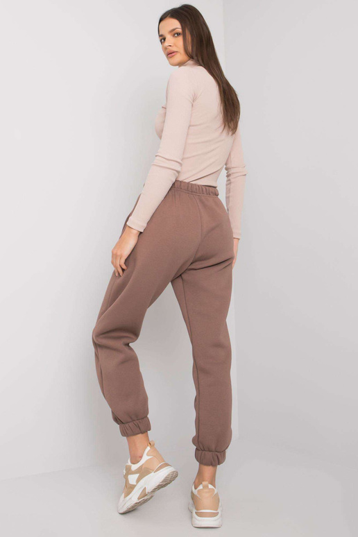 Hnědé bavlněné tepláky Esher RUE PARIS