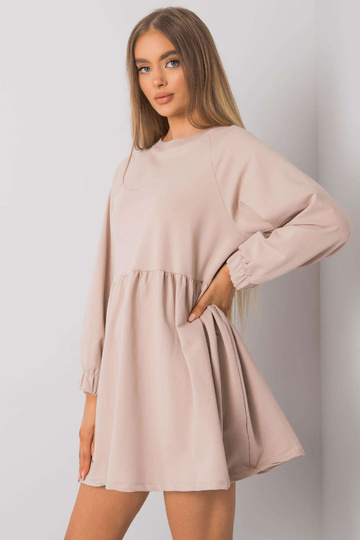 Světle béžové šaty Bellevue...