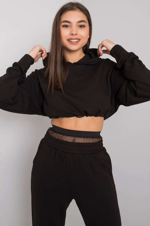 Černý komplet s kalhotami Moline