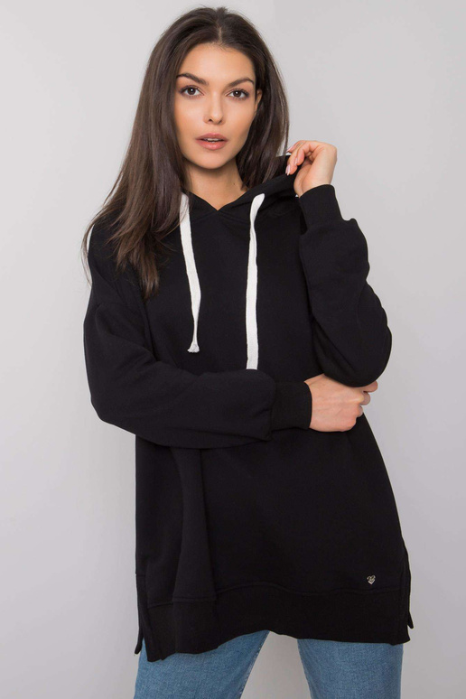 Základní mikina s kapucí Cleveland Black