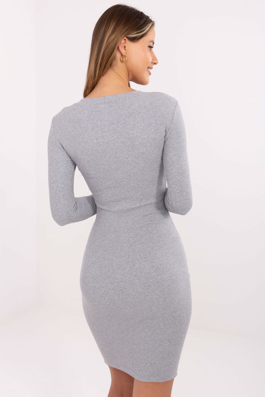 Šedé šaty Lara RUE PARIS