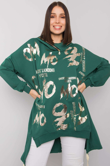 Tmavě zelená bavlněná...