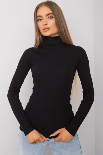 Černá žebrovaná roláková... 2