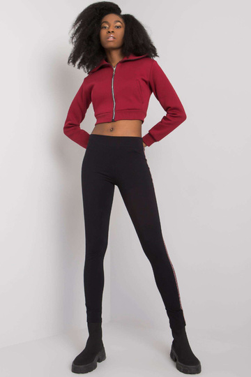 Dámské černé bavlněné...