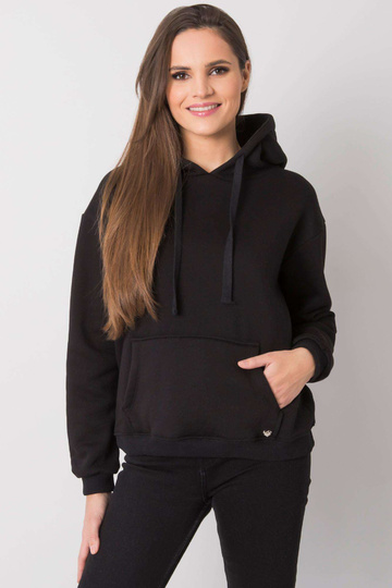 Dámská černá mikina klokan...