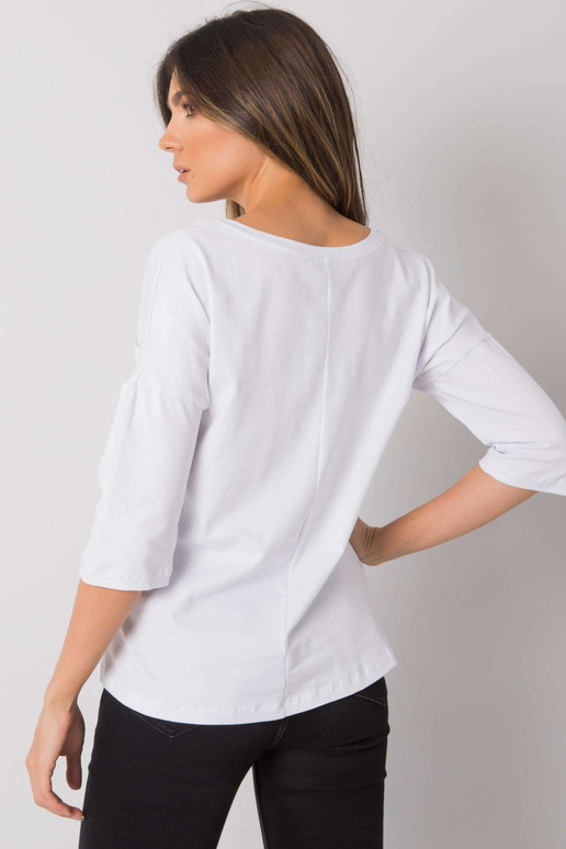 Bílá bavlněná ležérní halenka Sofia...