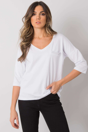 Bílá bavlněná ležérní... 2