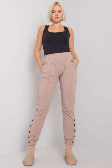 Tmavě béžové tepláky na... 2