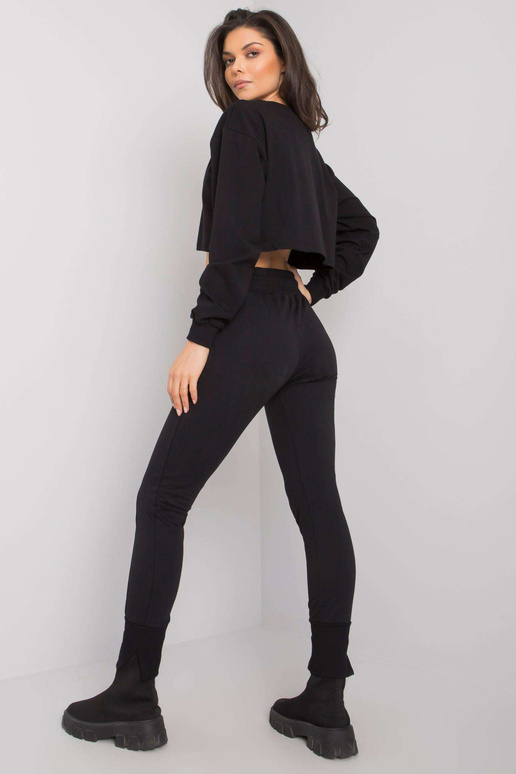 Černé tepláky s kapsami Naomi RUE PARIS