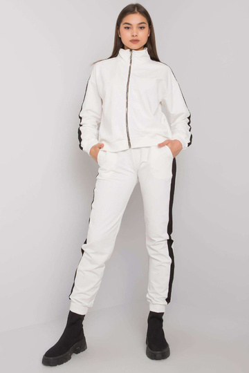 Ecru dámský set s pruhy Aliana 2