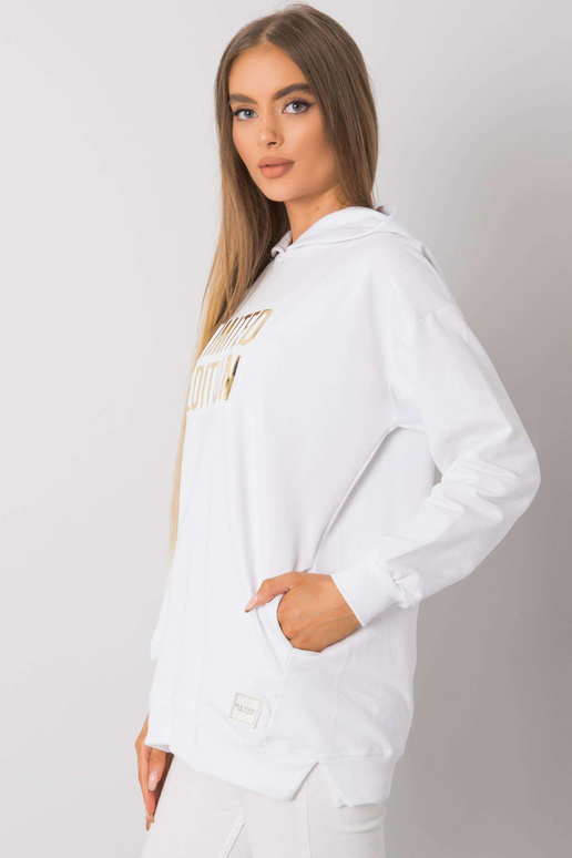 Bílá dámská mikina Clothilde RUE PARIS Bílá dámská mikina Clothilde RUE PARIS