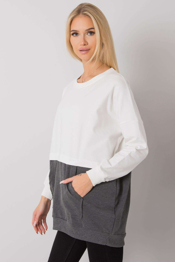 Ecru-tmavě šedá klokaní...