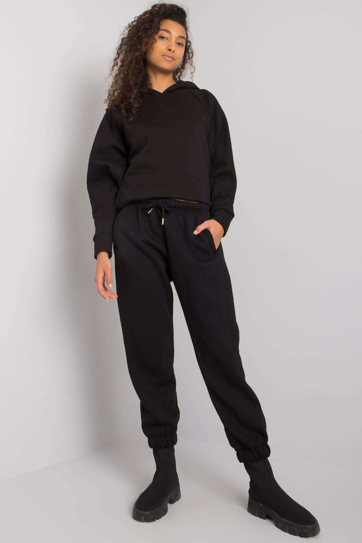 Černé bavlněné tepláky Esher RUE PARIS