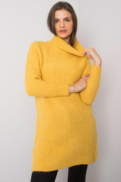 Žlutý dlouhý rolák Daventry RUE PARIS