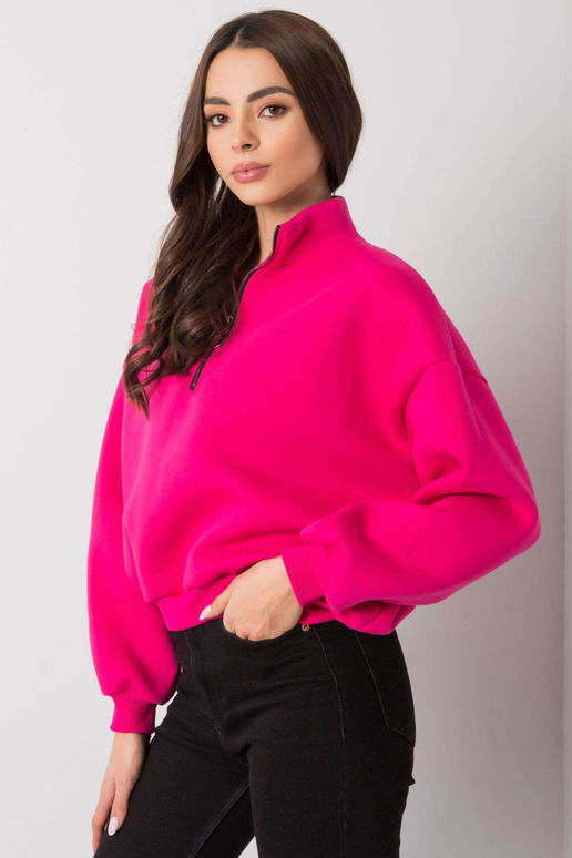 Fuchsiová základní mikina Simae Fuchsiová základní mikina Simae