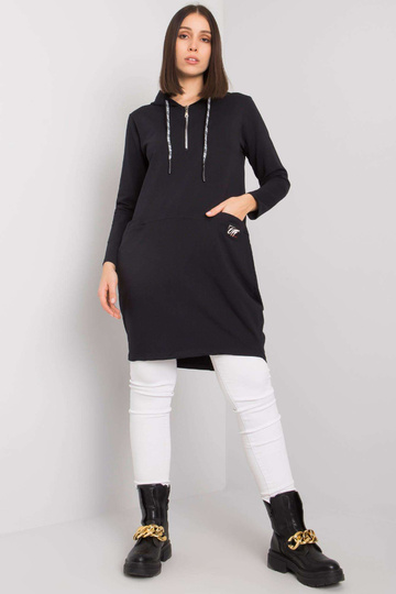 Černá bavlněná tunika velké... 2