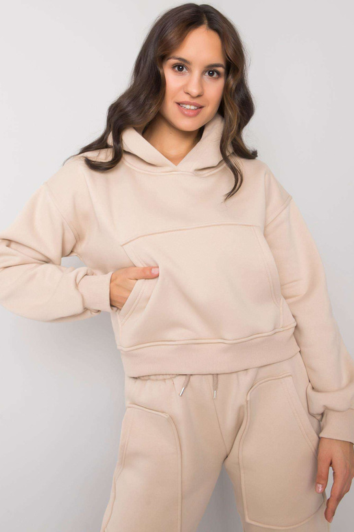 Béžová souprava bavlněných tepláků...