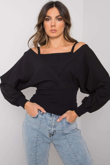 Dámská černá bavlněná...