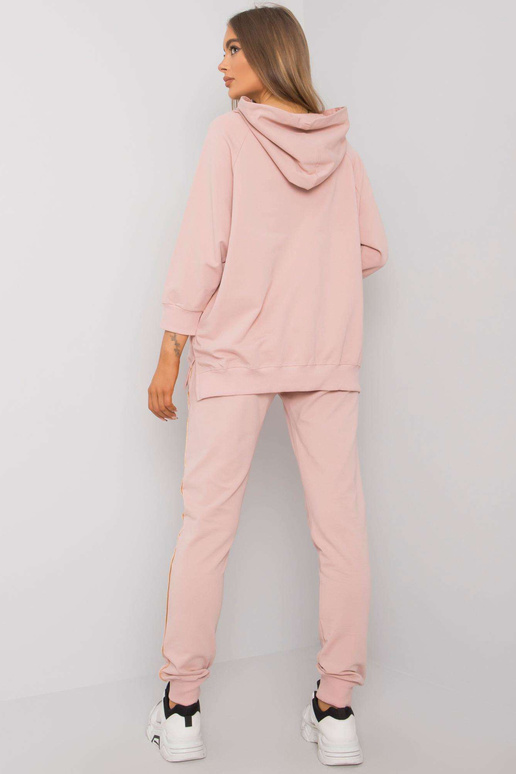 Špinavě růžová dvoudílná sada s...