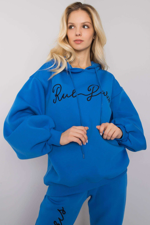 Tmavě modrá bavlněná dvoudílná...