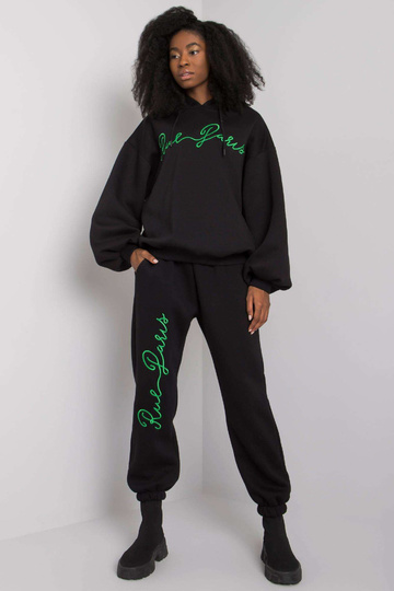 Černá bavlněná dvoudílná...