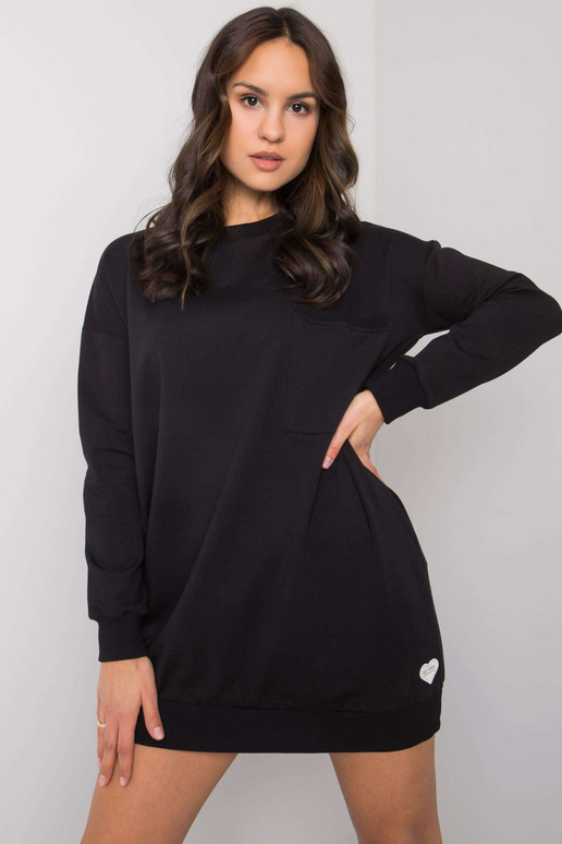 Černé šaty s kapsičkou Hanely RUE PARIS