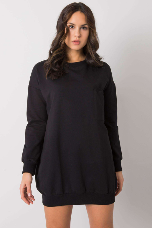 Černé šaty s kapsičkou Hanely RUE PARIS