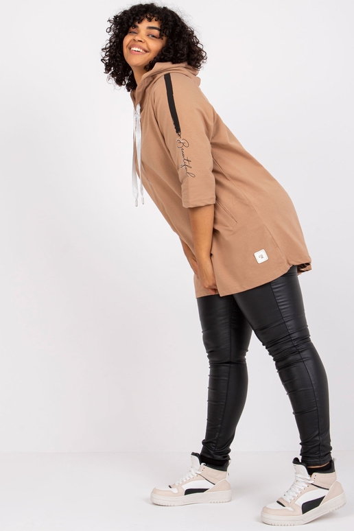 Velbloudí mikina velké velikosti Miley