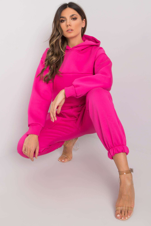 Sada fuchsiových bavlněných tepláků...